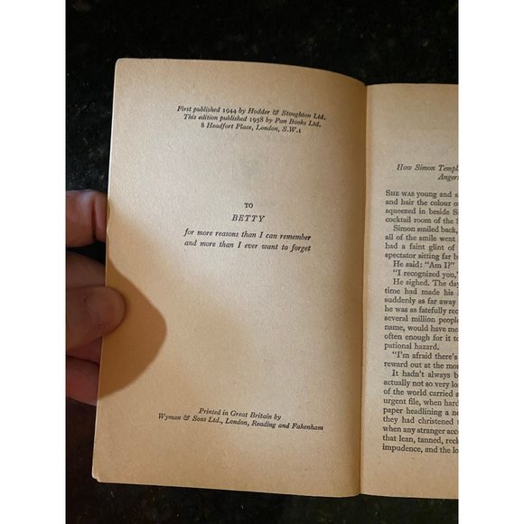 Leslie Charteris, The Saint Steps In, 1958 - Picture 4 of 6